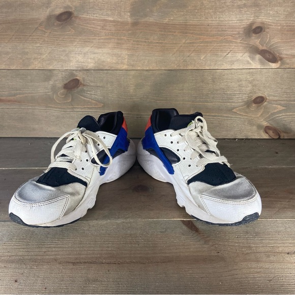 Nike air huarache kids youth size 5.5 Y shoes white athletic running sneakers - Picture 3 of 8